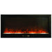 AA Warehousing FP1270 50" Black Built-In Wall Mounted Electric Fireplace-Modern Ethanol Fireplaces