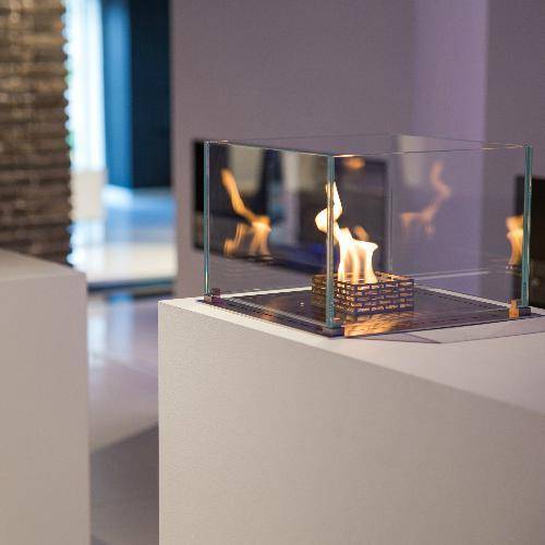 Decoflame Nice Built-In Burner Fireplace (Indoor / Outdoor)-Modern Ethanol Fireplaces