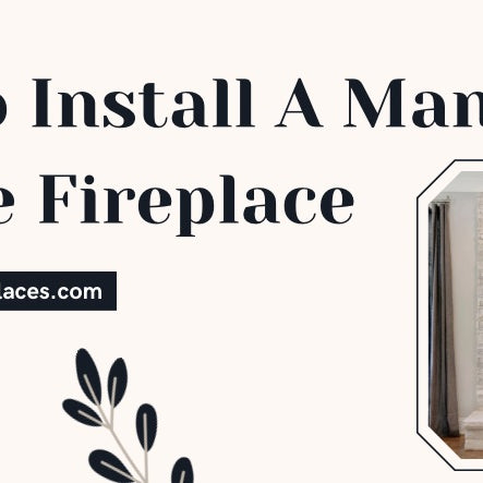 How To Install A Mantel On A Stone Fireplace