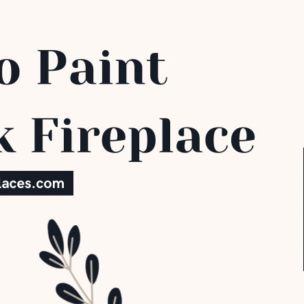 How To Paint A Brick Fireplace 