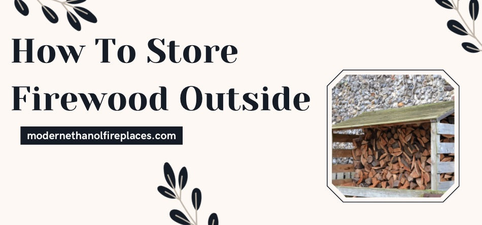 How To Store Firewood Outside