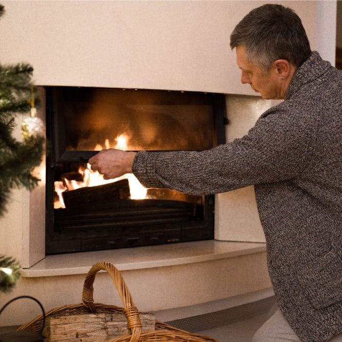 Why Do You Get Warm Standing In Front Of A Fireplace?