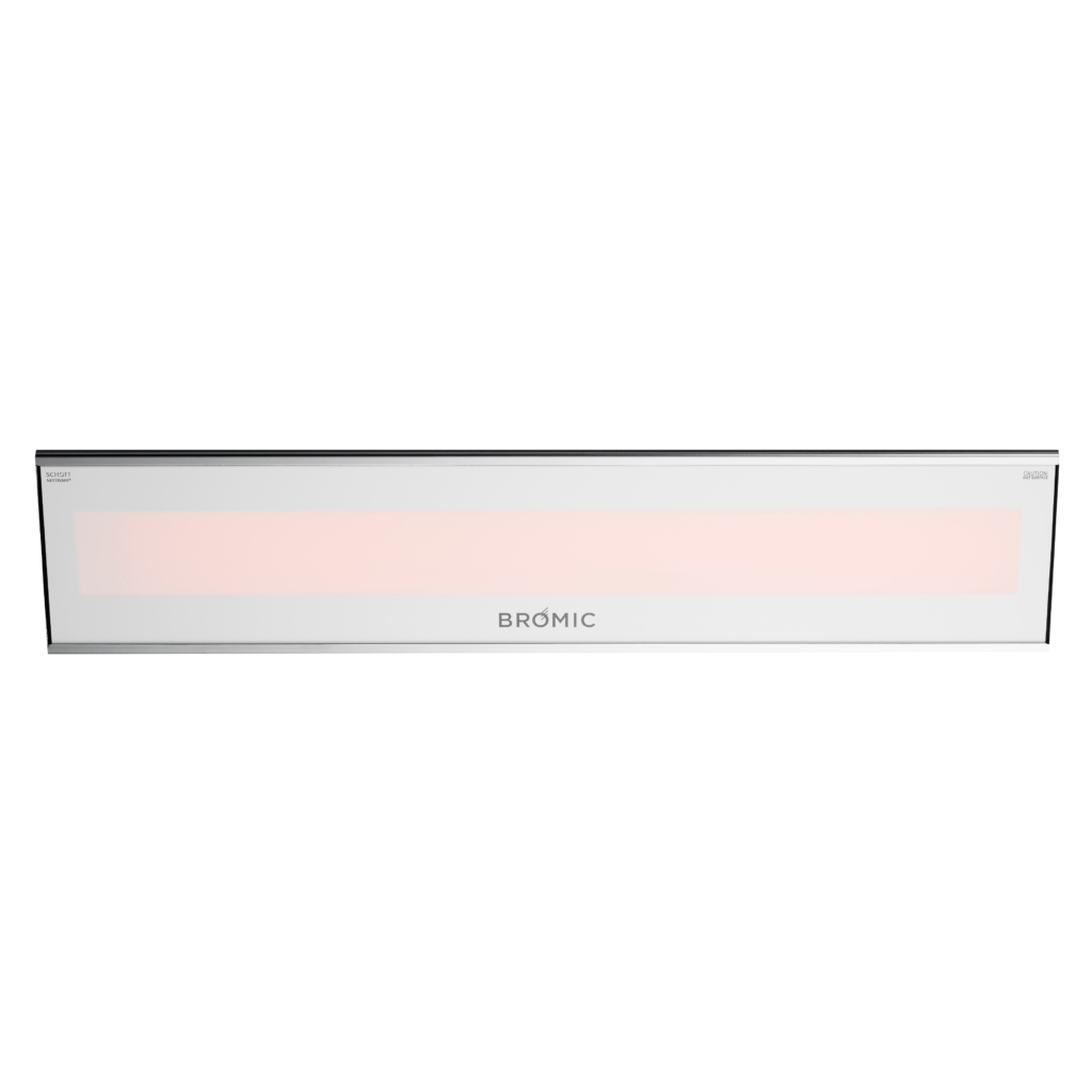 Bromic Electric Fireplaces White / 2300W Bromic Platinum Smart-Heat Electric 208V