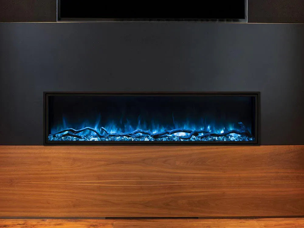 Modern Flames Electric Fireplaces Modern Flames 44-In Landscape Pro Slim Electric Fireplace