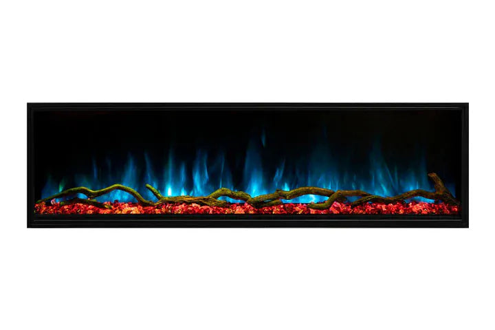 Modern Flames Electric Fireplaces Modern Flames 44-In Landscape Pro Slim Electric Fireplace