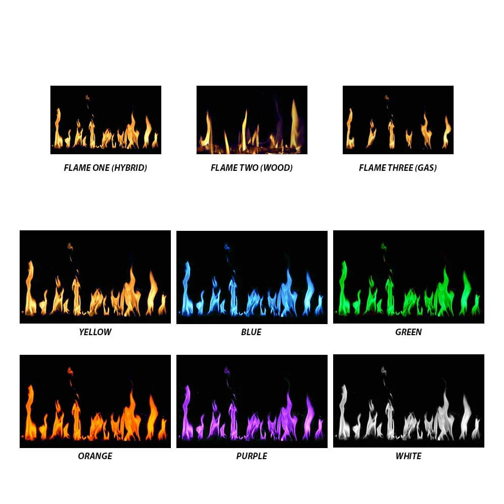 Modern Flames Electric Fireplaces Modern Flames Orion 52-in Multi Heliovision Linear Electric Fireplace