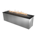 NetZero Water Vapor Fireplace NetZero 108" Black Automatic Ethanol Burner with BEV Technology