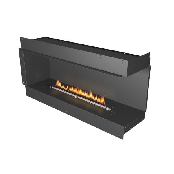 NetZero Ethanol Fireplaces NetZero Single-Sided/Left-Corner/Right-Corner/Three-Sided 40" Black Firebox Ethanol Firebox