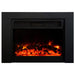 AA Warehousing EFI 37" Black Electric Fireplace Insert-Modern Ethanol Fireplaces