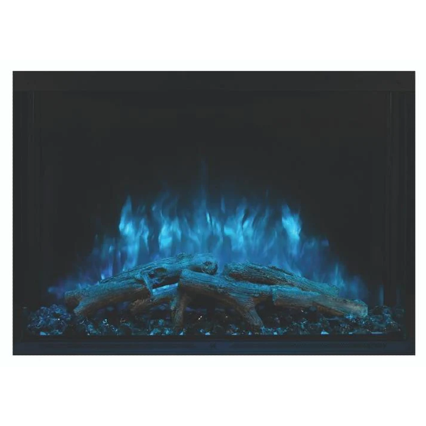 Modern Flames Sedona Pro Multi 30" Black Multi-Sided Electric Fireplace
