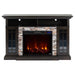 e-Flame USA Whistler 29" Dark Oak LED Electric Fireplace Insert with Remote-Modern Ethanol Fireplaces