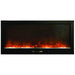 AA Warehousing Beautifier 50" Black Recessed Electric Fireplace-Modern Ethanol Fireplaces
