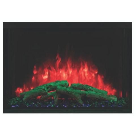 Modern Flames Sedona Pro Multi 36" Black Multi-Sided Electric Fireplace