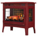 Duraflame DFI-5010-03 24" Cinnamon Infrared Quartz Electric Stove Heater with 3D Flame-Modern Ethanol Fireplaces