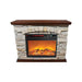 AA Warehousing FP920 36" Black Electric Fireplace Insert-Modern Ethanol Fireplaces