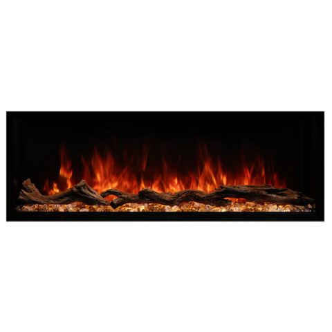 Image of Modern Flames Landscape Pro Multi 56" Black Multi Sided Electric Fireplace
