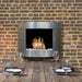 Bio-Blaze Diamond II BB-D2I 31" Inox Ventless Wall Mounted Ethanol Fireplace-Modern Ethanol Fireplaces