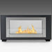 Eco-Feu Santa Cruz 2-Sided Ventless Ethanol Fireplace (Free-Standing / Recessed)-Modern Ethanol Fireplaces