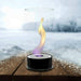 Eco-Feu Juliette 5" Black Tabletop Ethanol Fireplace w/ Fuel TT-00101-Modern Ethanol Fireplaces