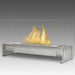 Eco-Feu Rio 23" Stainless Steel Tabletop Ethanol Fireplace with Fuel TT-00177-Modern Ethanol Fireplaces