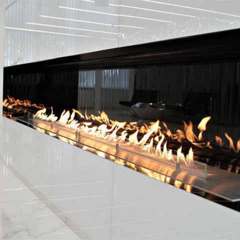 Image of Planika FLA 3 Ethanol Fireplace Insert 39" Automatic w/ Remote-Modern Ethanol Fireplaces