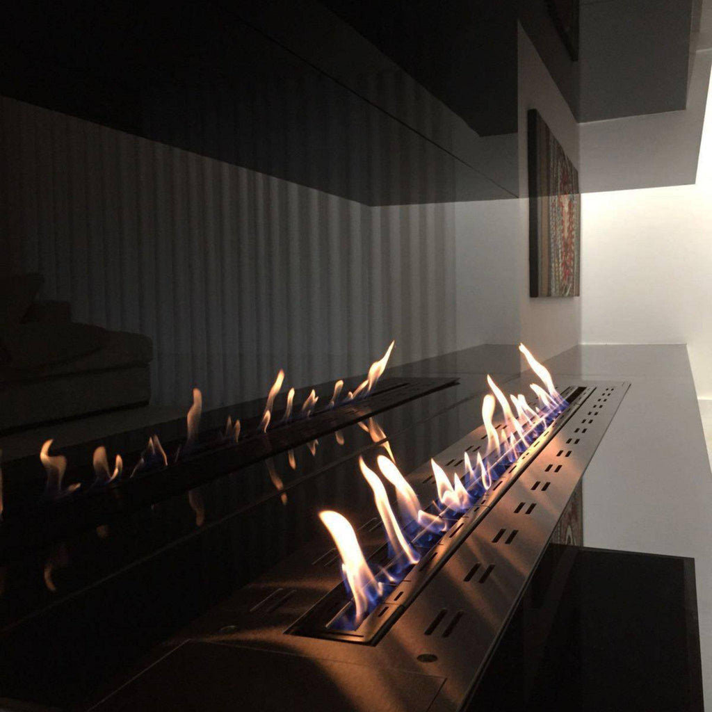 Glammfire Fire Line EVOPlus 600 Ethanol Fireplace Insert-Modern Ethanol Fireplaces