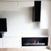 Glammfire Fire Line EVOPlus Automatic Ethanol Fireplace Insert With Remote Control 30" - 108"-Modern Ethanol Fireplaces