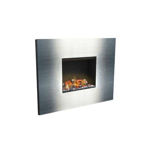 GlammFire Senses 3D Recessed Ethanol Fireplace with Remote Control-35 inch-Modern Ethanol Fireplaces