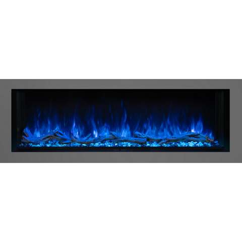 Image of Modern Flames Landscape Pro Multi 68" Black Multi Sided Electric Fireplace