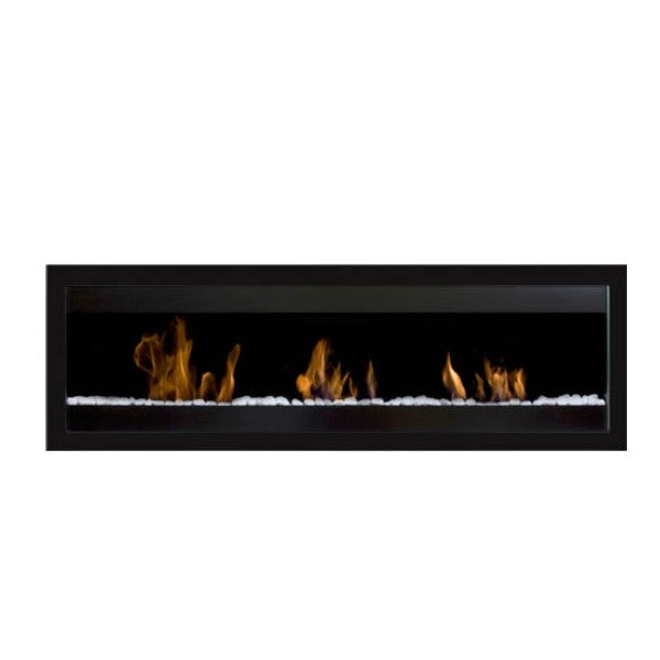 Bio-Blaze Square XL II BB-SQXL2B 59" Black Wall Mounted Ethanol Fireplace-Modern Ethanol Fireplaces