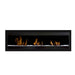 Bio-Blaze Square XL II BB-SQXL2B 59" Black Wall Mounted Ethanol Fireplace-Modern Ethanol Fireplaces
