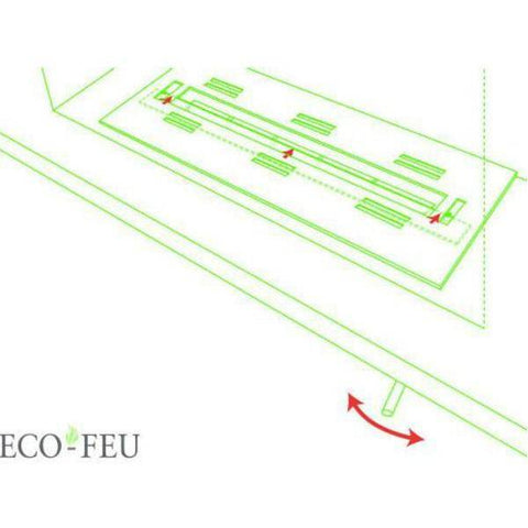 Image of Eco-Feu Juliette 5" Black Tabletop Ethanol Fireplace w/ Fuel TT-00101-Modern Ethanol Fireplaces