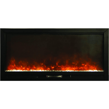 AA Warehousing Electric Fireplaces AA Warehousing Beautifier 50" Black Recessed Electric Fireplace