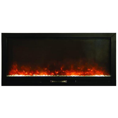 AA Warehousing Electric Fireplaces AA Warehousing FP1270 50" Black Built-In Wall Mounted Electric Fireplace