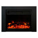 AA Warehousing Electric Fireplaces AA Warehousing FP920 36" Black Electric Fireplace Insert