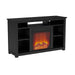 Ameriwood Home Electric Fireplaces Ameriwood Home Edgewood 55" Black Freestanding Electric Fireplace - TV Stand