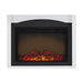 Ameriwood Home Electric Fireplaces Ameriwood Home Lamont 69" White Mantel Electric Freestanding Fireplace