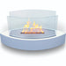 Anywhere Fireplace Ethanol Fireplaces Anywhere Fireplace Lexington 90204 20" Gloss White Tabletop Ethanol Fireplace