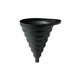 Decoflame Ethanol Fireplaces Decoflame Dubai Round Tower 63" Corten Freestanding Outdoor Ethanol Fireplace