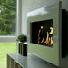 Decoflame Ethanol Fireplaces Decoflame New York Empire 45" Brushed Stainless Steel Wall Mounted Ethanol Fireplace