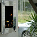 Decoflame Ethanol Fireplaces Decoflame New York Tower Wall Fireplace (Rusty)