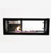 Decoflame Ethanol Fireplaces Decoflame Orlando 31" Black Automatic Two-Sided Ethanol Fireplace Insert