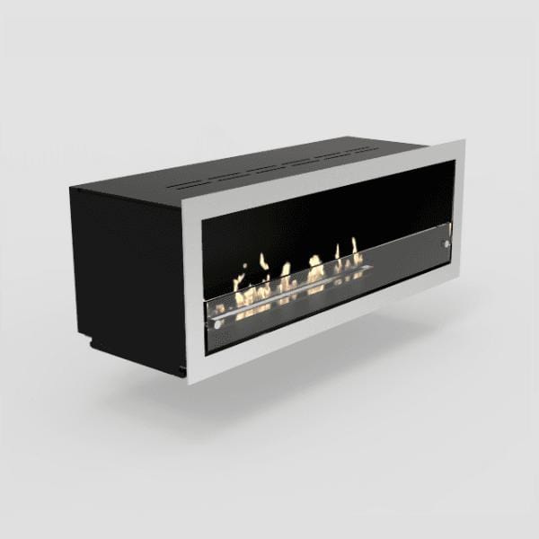 Decoflame Ethanol Fireplaces Decoflame Orlando 31" Black Manual Ethanol Fireplace Insert