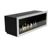 Decoflame Ethanol Fireplaces Decoflame Orlando 39" Black Manual Ethanol Fireplace Insert