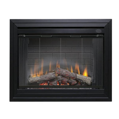 DIMPLEX Electric Fireplaces Dimplex Deluxe 33" Black Built-In Electric Firebox