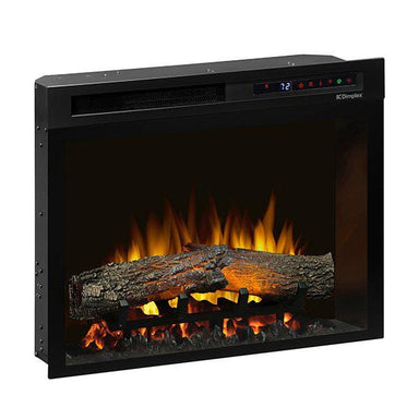 DIMPLEX Electric Fireplaces Dimplex Multi-Fire XHD™ 23" Black Plug-In Electric Firebox with Log Set