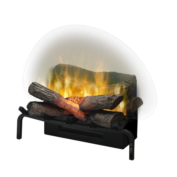 DIMPLEX Electric Fireplaces Dimplex Revillusion® 20" Black Electric Plug-In with Log Set