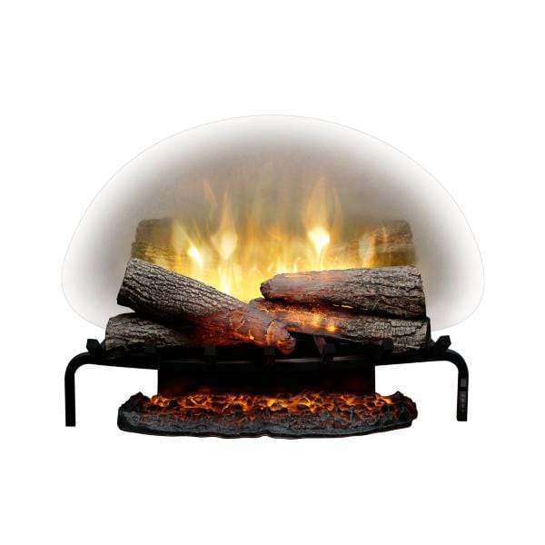 DIMPLEX Electric Fireplaces Dimplex Revillusion® 25" Black Electric Plug-In Log Set