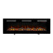 DIMPLEX Electric Fireplaces Dimplex Sierra 60" Black Wall/Built-In Linear Electric Fireplace