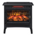 Duraflame Electric Fireplaces Duraflame DFI-5010-01 24" Black Infrared Freestanding Electric Fireplace with 3D Flame